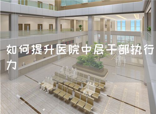 如何提升醫(yī)院中層干部執(zhí)行力(圖1)