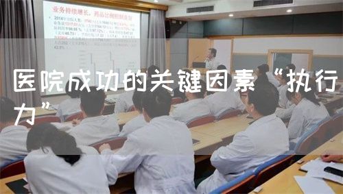 醫(yī)院成功的關(guān)鍵因素“執(zhí)行力”(圖1)