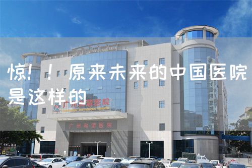 驚！！原來未來的中國醫(yī)院是這樣的(圖1)