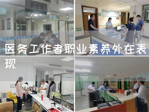 醫(yī)務(wù)工作者職業(yè)素養(yǎng)外在表現(xiàn)(圖1)