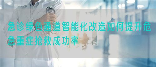 急診綠色通道智能化改造如何提升危急重癥搶救成功率(圖1) 急診綠色通道智能化改造如何提升危急重癥搶救成功率(圖1)